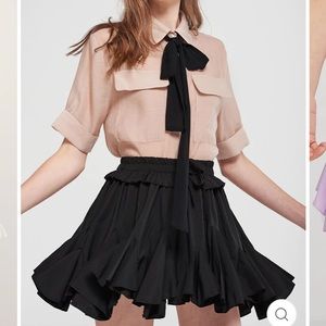 Storets black skirt skort